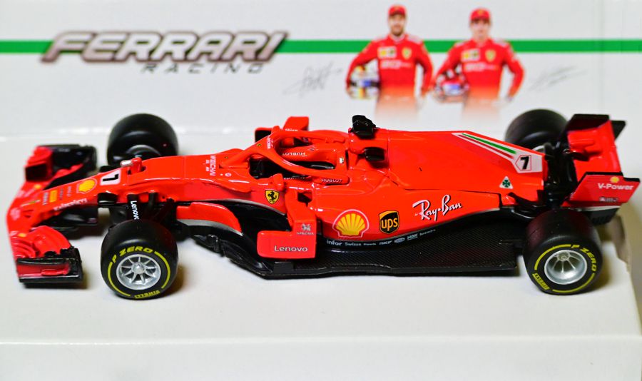 Kimi Räikkönen Ferrari SF71H 1/43rd Diecast - 2018