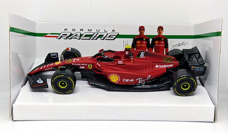 Carlos Sainz Ferrari F1-75 1/43rd Diecast - 2022