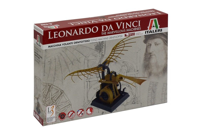 Leonardo Da Vinci Ornithopter Model Kit