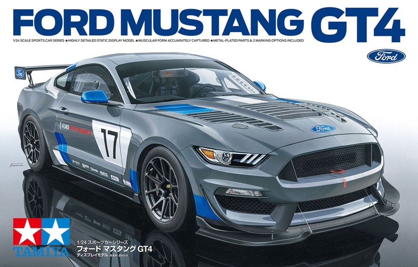 Ford Mustang GT4 - 1/24th Model Kit